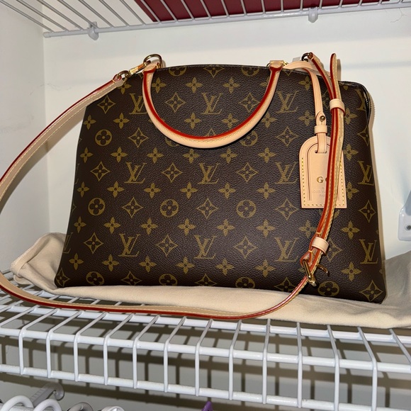 Brand new Louis Vuitton Grand Palais monogram tote with personalized stamp - Picture 3 of 5